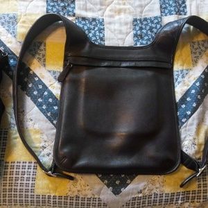 Vintage Coach slim back pack